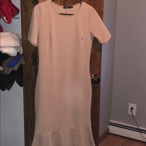 Tan dress